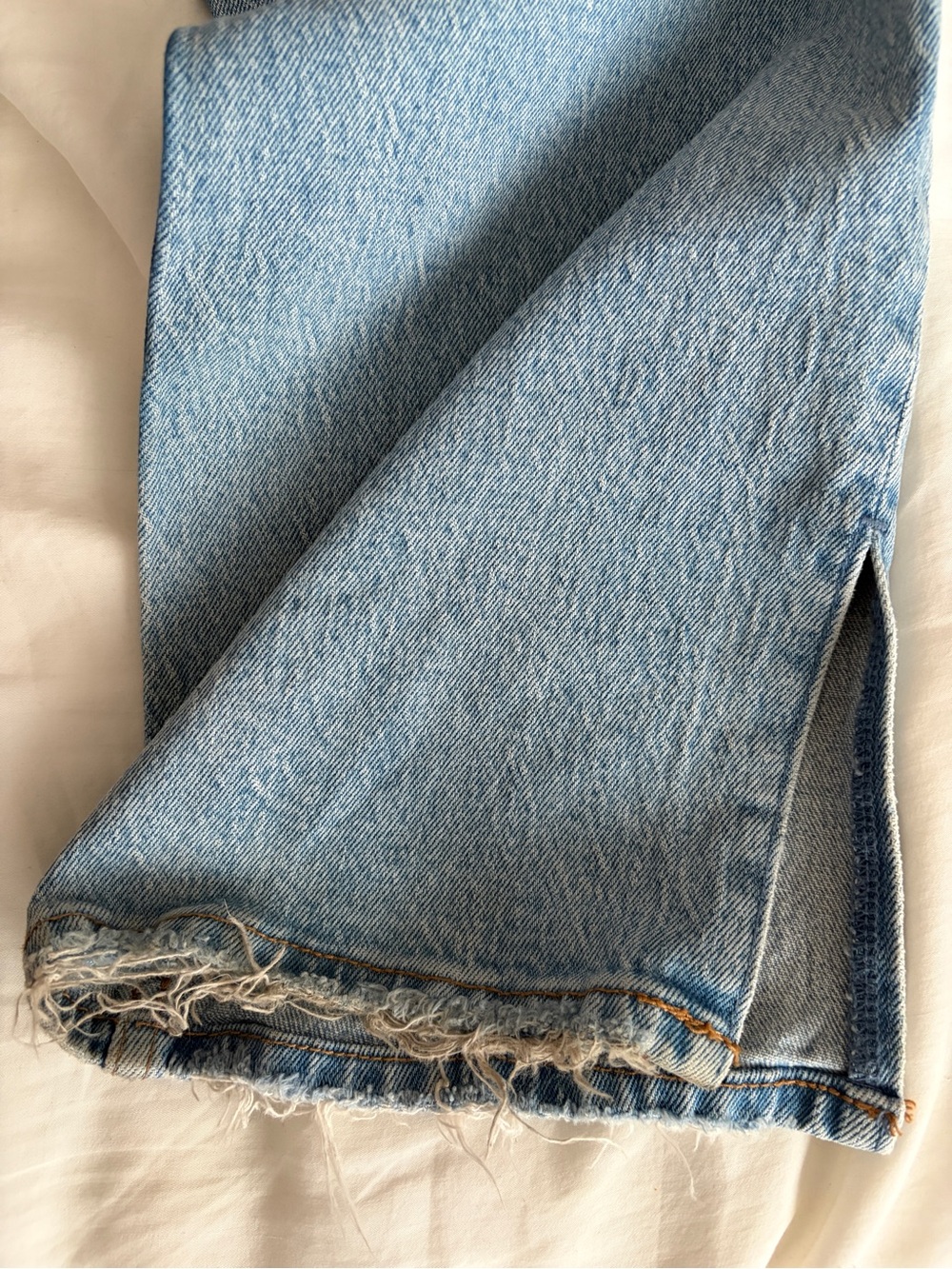 Abercrombie & Fitch Ultra High Rise The 90s Straight - Curve Love - size 12/31R - Picture 7 of 8